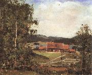 Edvard Munch The Landscape of Oslo oil painting artist
